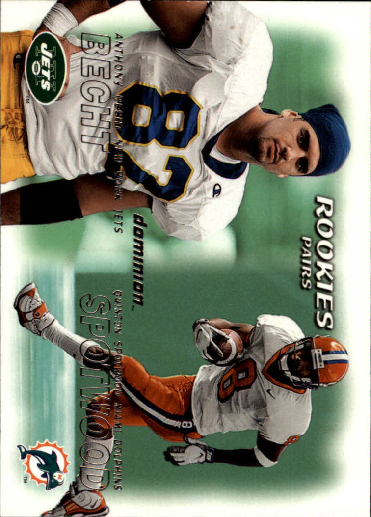 2000 SkyBox Dominion #239 Anthony Becht RC/Quinton Spotwood RC