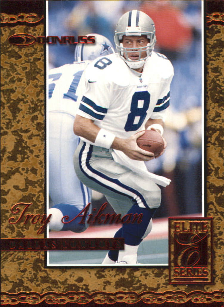 2000 donruss elite series es4 troy aikman nm mt