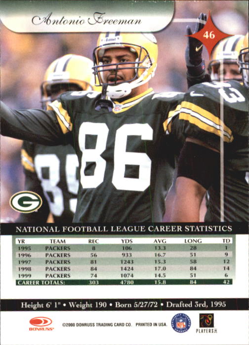 2000 Donruss Elite Football "Main Set" Cards - Picture 25 of 69