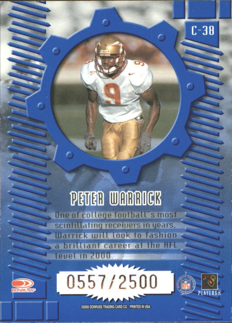 2000 Donruss Elite Football "Insert and Parallel" Cards - Picture 11 of 33