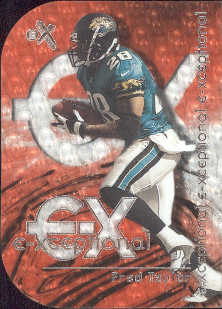 2000 E-X E-Xceptional Red #14 Fred Taylor