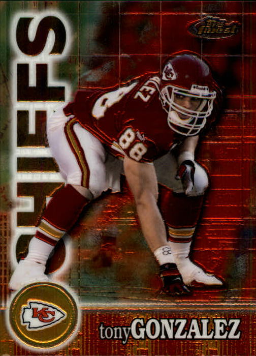 2000 Finest #39 Tony Gonzalez