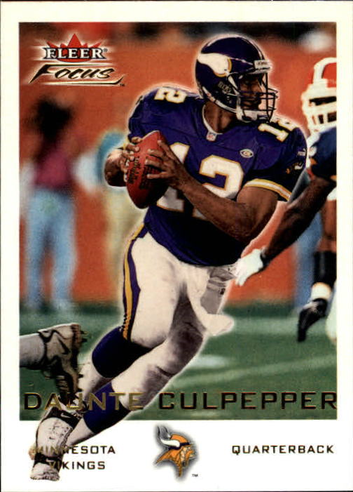 2000 Fleer Focus #196 Daunte Culpepper