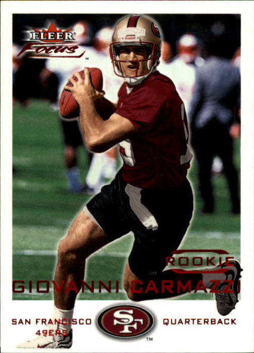 Giovanni Carmazzi 2000 Fleer Tradition Rookie #330 - San Francisco