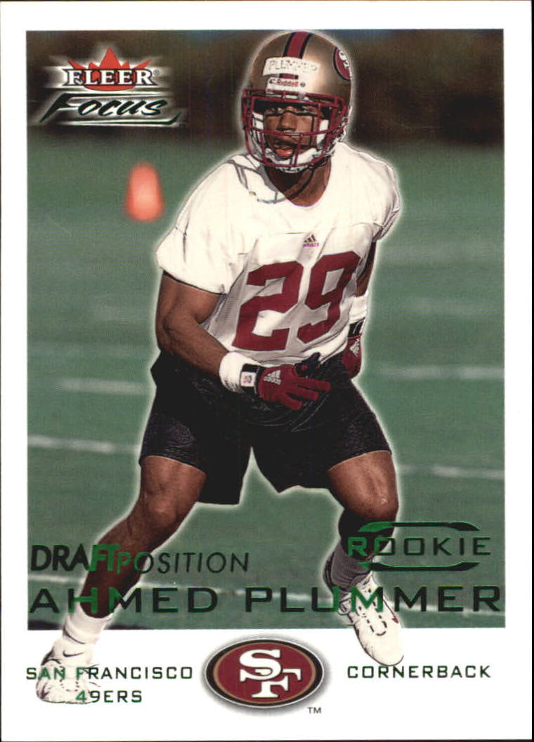 2000 Fleer Focus Draft Position #207 Ahmed Plummer/124