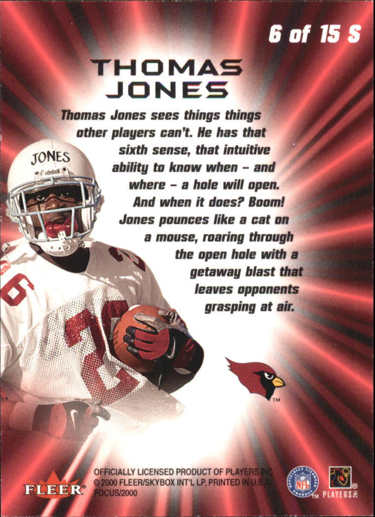 2000 Fleer Focus Football Sparklers Insert Singles - You Choose - Picture 12 of 30