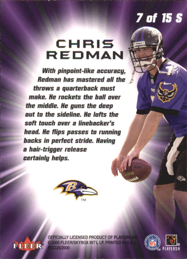 2000 Fleer Focus Football Sparklers Insert Singles - You Choose - Picture 14 of 30