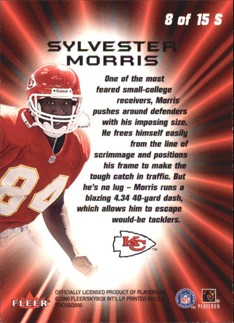 2000 Fleer Focus Football Sparklers Insert Singles - You Choose - Picture 16 of 30