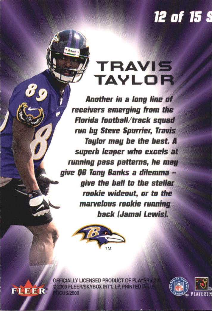 2000 Fleer Focus Football Sparklers Insert Singles - You Choose - Picture 24 of 30