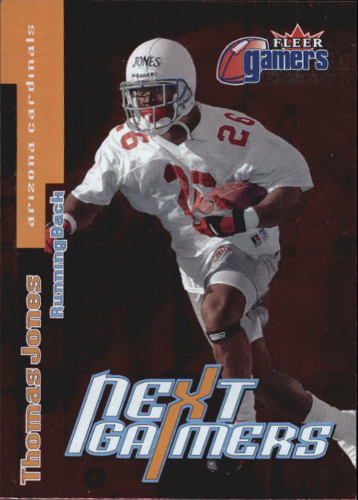 2000 Fleer Gamers #101 Thomas Jones RC
