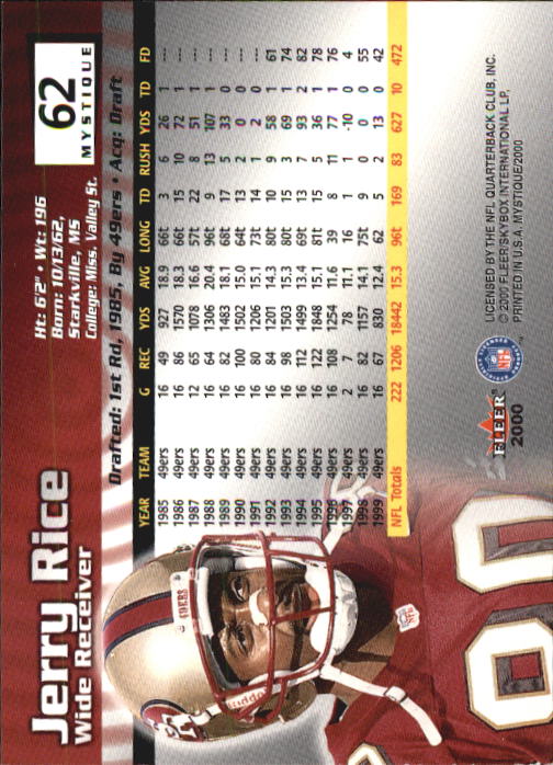 Jerry Rice cards (2000-2022) 49ers Raiders - You Choose - Bild 12 von 227