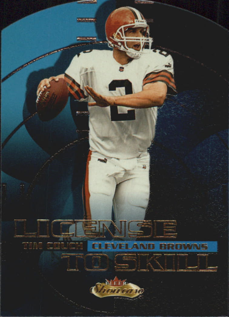 2000 Fleer Showcase License to Skill #1 Tim Couch