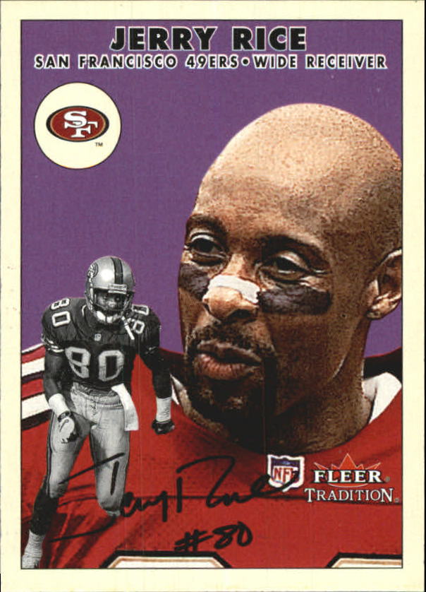 Jerry Rice cards (2000-2022) 49ers Raiders - You Choose - Bild 14 von 227