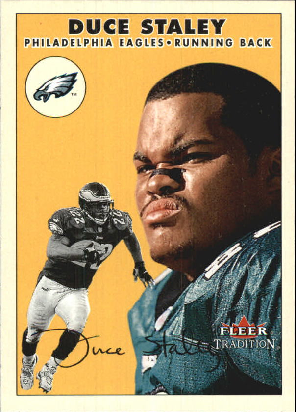 2000 Fleer Tradition #82 Duce Staley