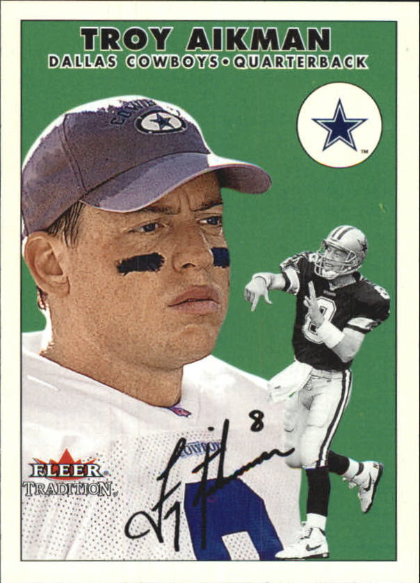 2000 Fleer Tradition #96 Troy Aikman