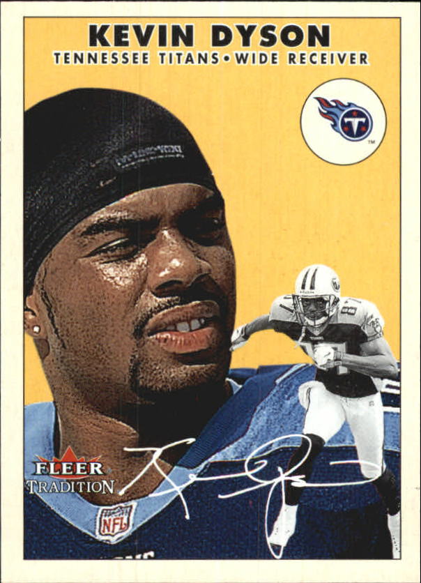 2000 Fleer Tradition #113 Kevin Dyson