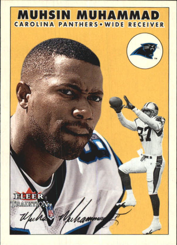 1999 Score #93 Muhsin Muhammad Carolina Panthers Football Card