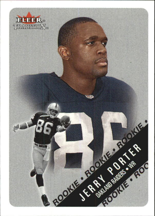 2000 Fleer Tradition #325 Jerry Porter RC