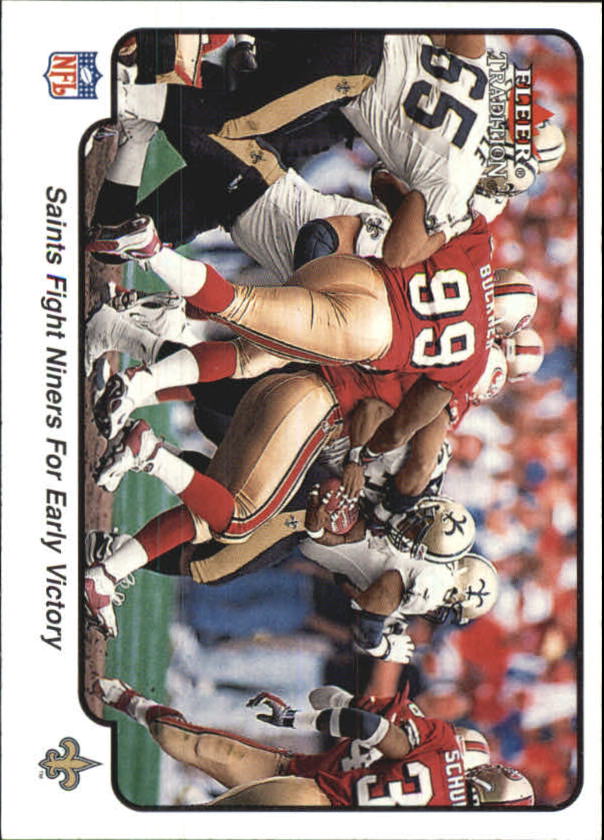 2000 Fleer Tradition #384 New Orleans Saints IA/Ricky Williams