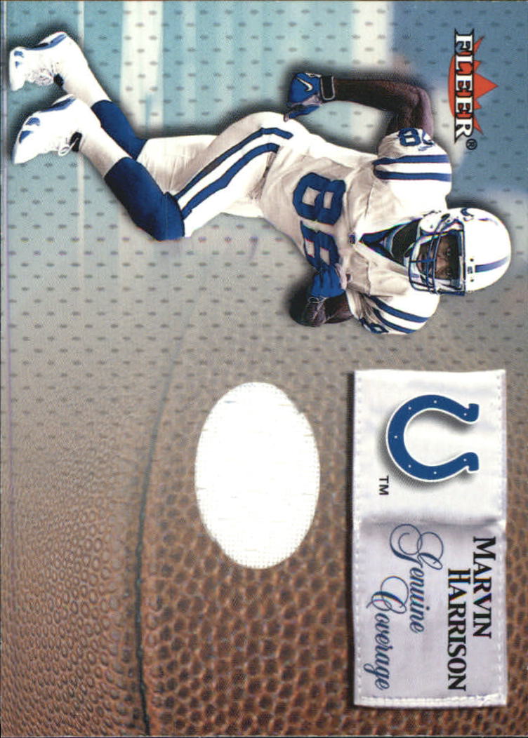 2000 Fleer Tradition Genuine Coverage #17 Marvin Harrison