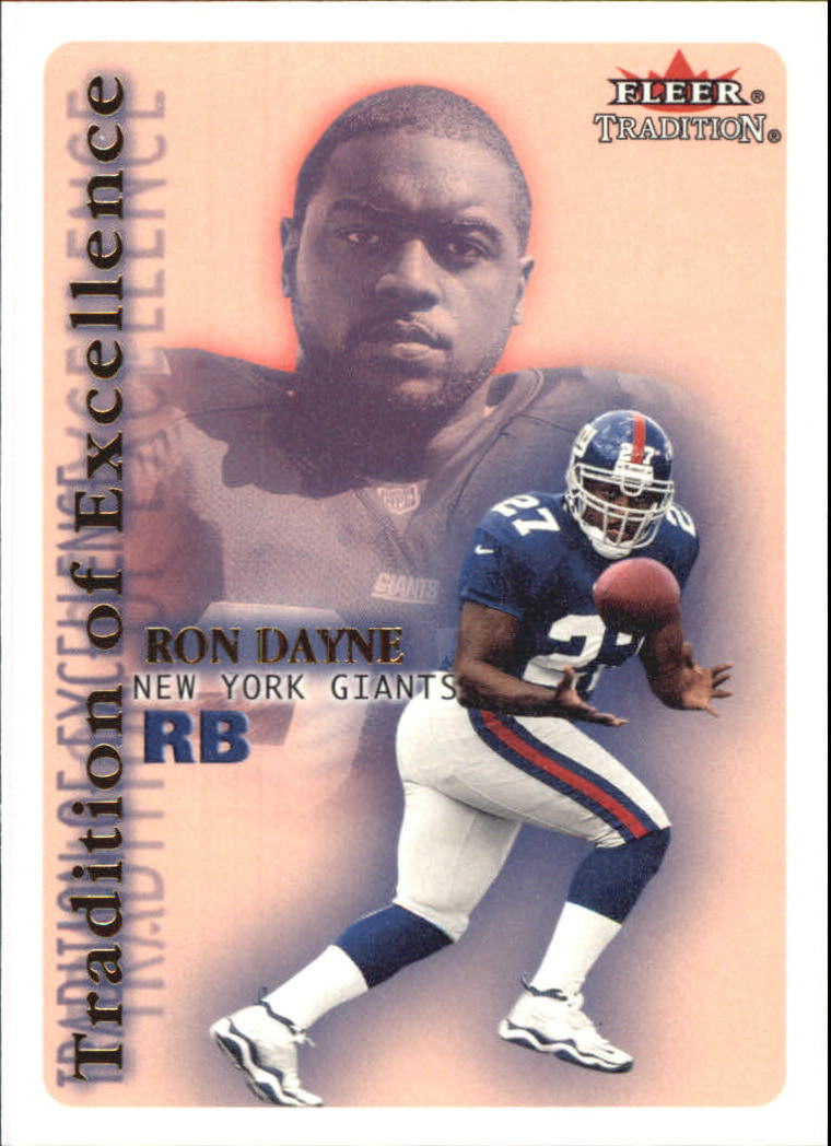 2000 Fleer Tradition Tradition of Excellence #5 Ron Dayne