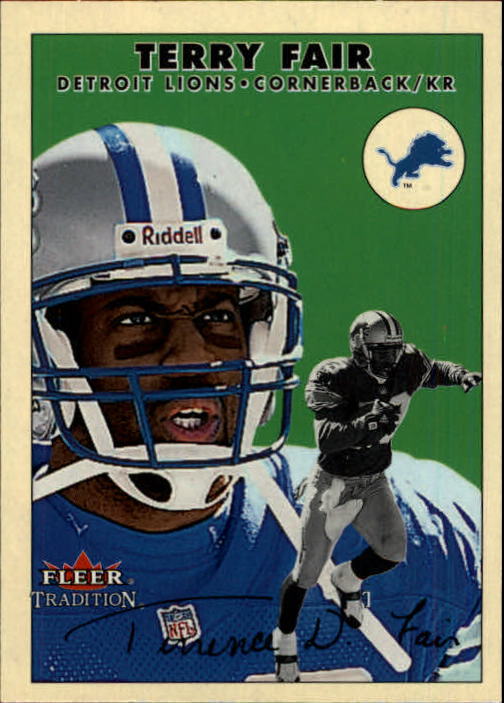 2000 Fleer Tradition Glossy #214 Terry Fair