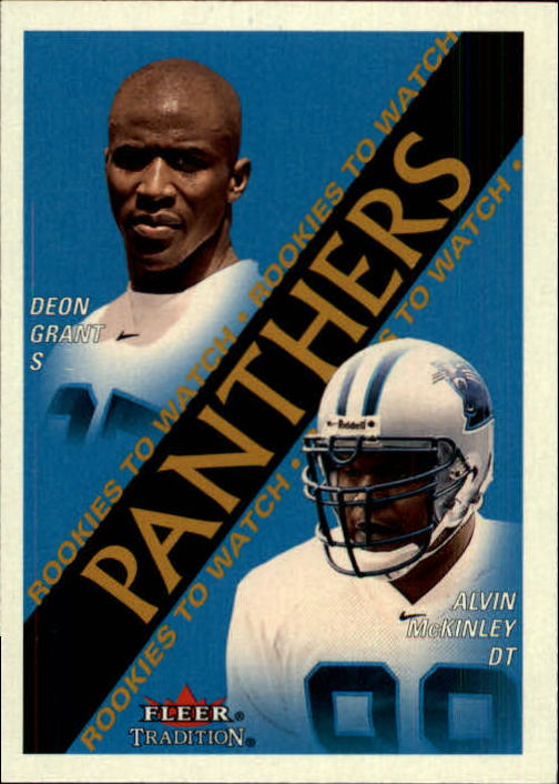 2000 Fleer Tradition Glossy #339 D.Grant/A.McKinley