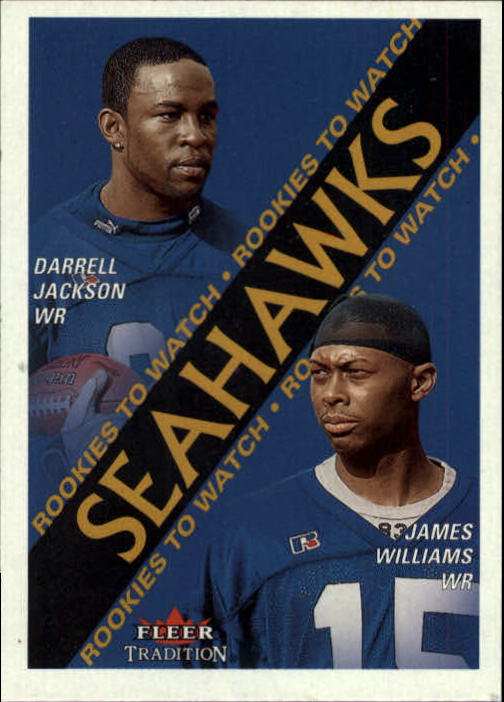 2000 Fleer Tradition Glossy #362 D.Jackson/J.Williams