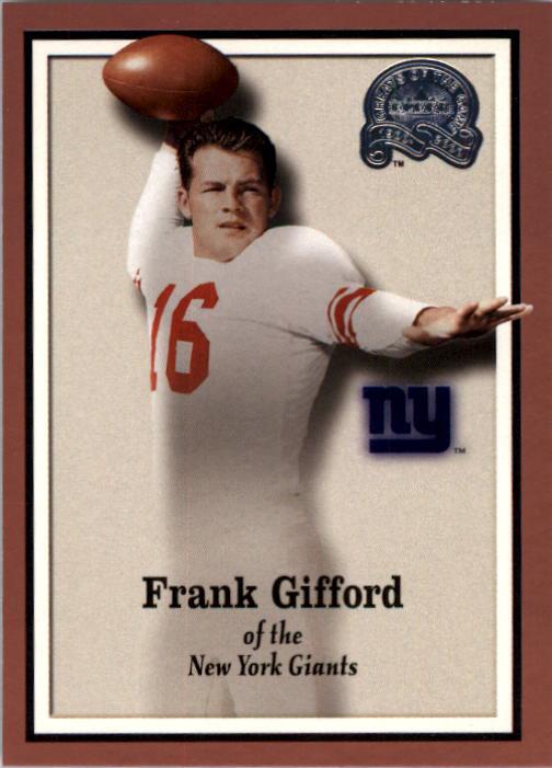 2000 Greats of the Game #80 Frank Gifford