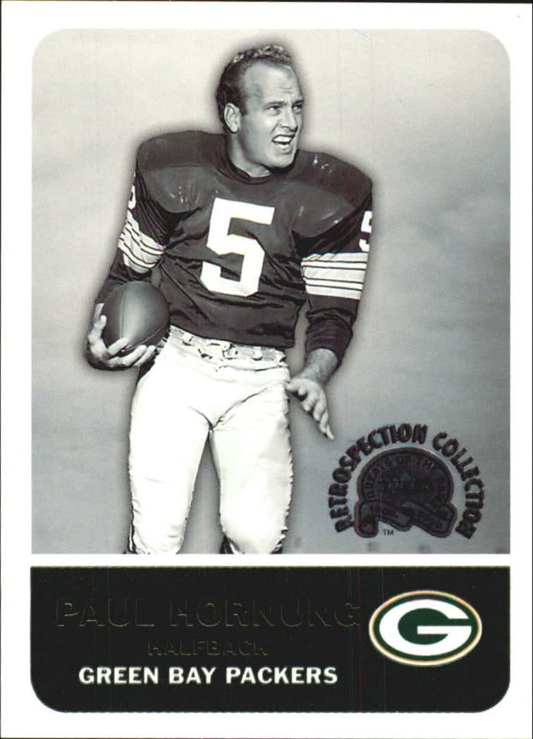 2000 Greats of the Game Retrospection Collection #5RC Paul Hornung