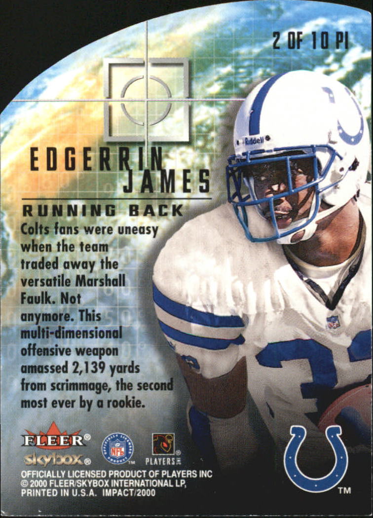 Edgerrin James 2000 Colts Highlights 