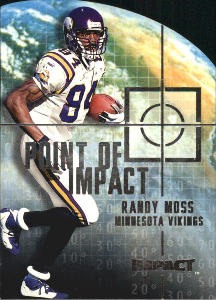 2000 Impact Point of Impact #PI9 Randy Moss