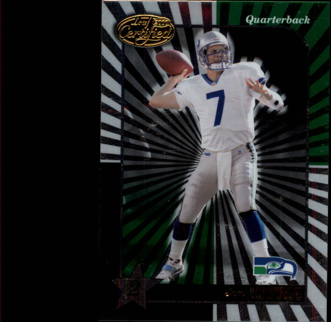 2000 Leaf Certified #139 Jon Kitna