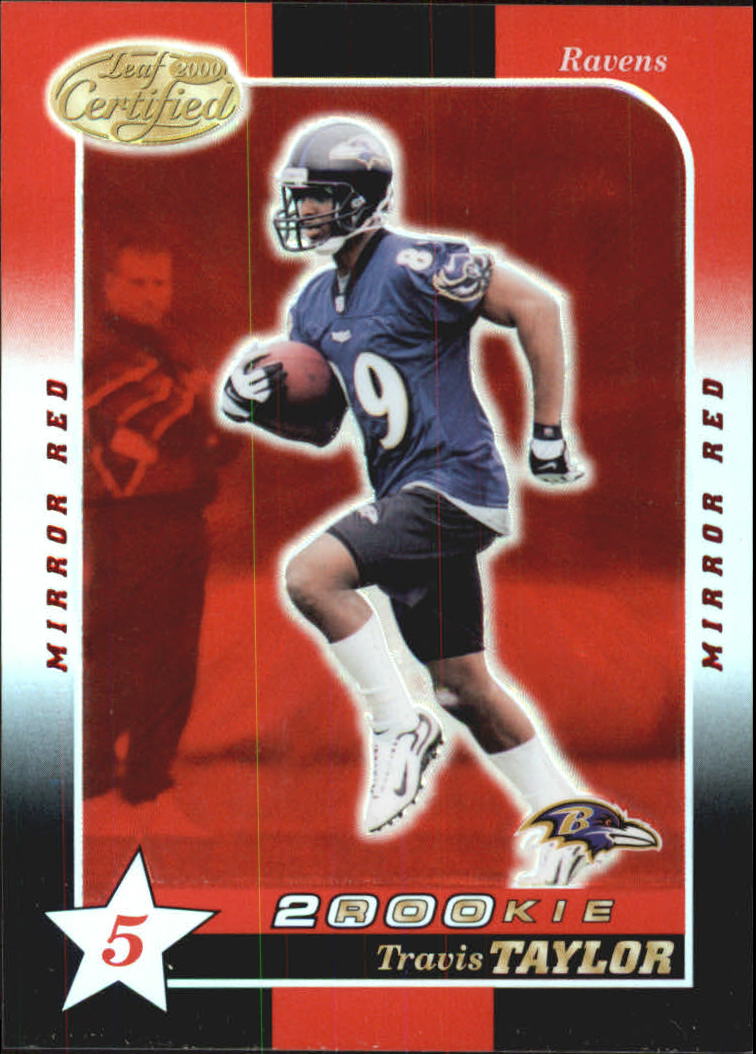 2000 Leaf Certified Football "Insert and Parallel" Cards - Picture 18 of 21