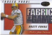 2000 Leaf Certified Fabric of the Game #FG54 Brett Favre/250
