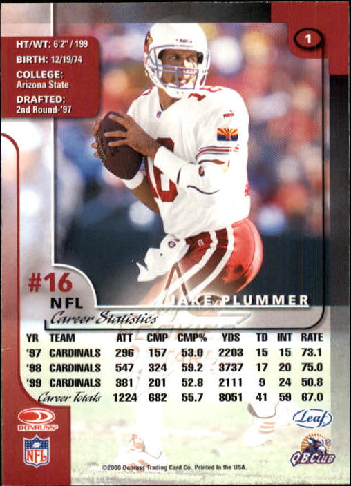 2000 Leaf Rookies and Stars Football "Main Set" Cards - Picture 3 of 223