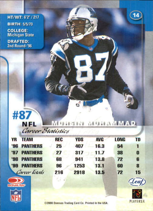 2000 Leaf Rookies and Stars Football "Main Set" Cards - Picture 29 of 223