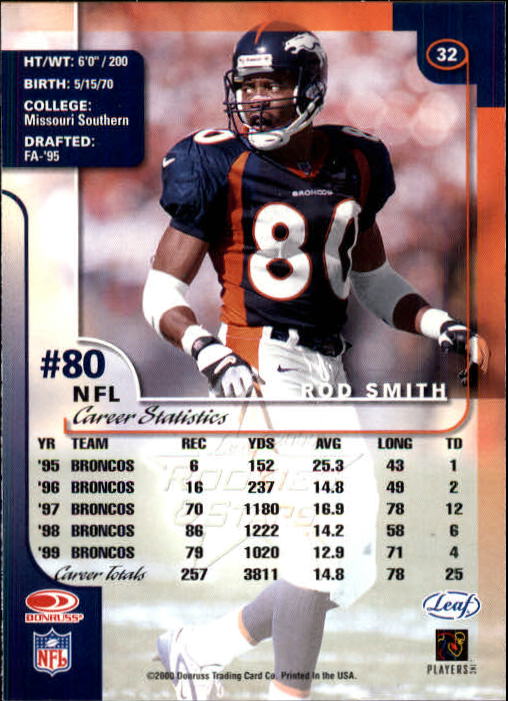 2000 Leaf Rookies and Stars Football "Main Set" Cards - Picture 63 of 223