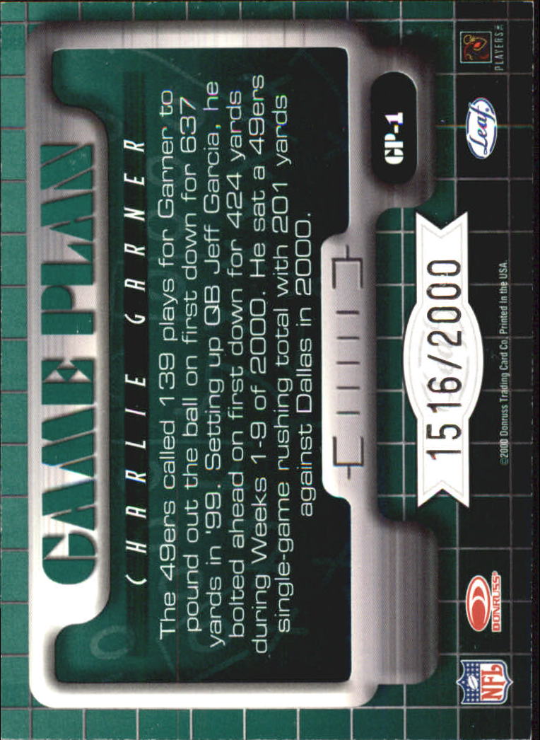 Tarjetas de fútbol americano Leaf Rookies and Stars 2000 "Insertar y paralelo" - Imagen 7 de 39