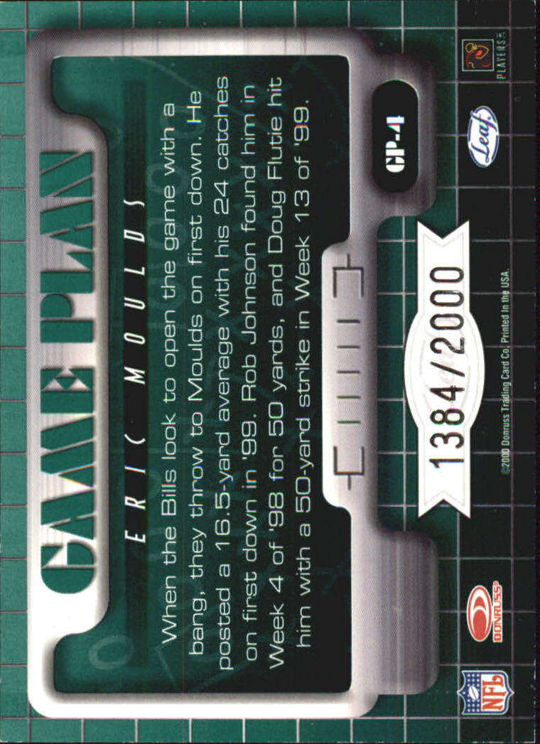 Tarjetas de fútbol americano Leaf Rookies and Stars 2000 "Insertar y paralelo" - Imagen 11 de 39