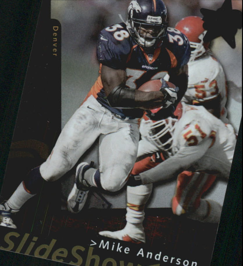 2000 Leaf Rookies and Stars SlideShow #S16 Mike Anderson
