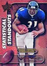 2000 Leaf Rookies and Stars Statistical Standouts #SS2 Jamal Lewis