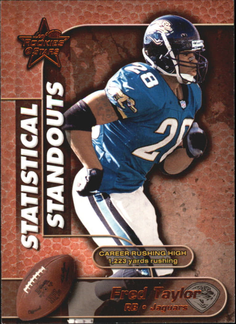 2000 Leaf Rookies and Stars Statistical Standouts #SS20 Fred Taylor