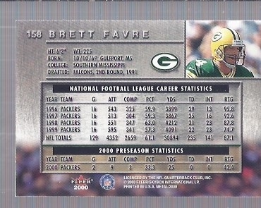 2000 Metal (Fleer) Football "Main Set" Cards - Picture 23 of 118