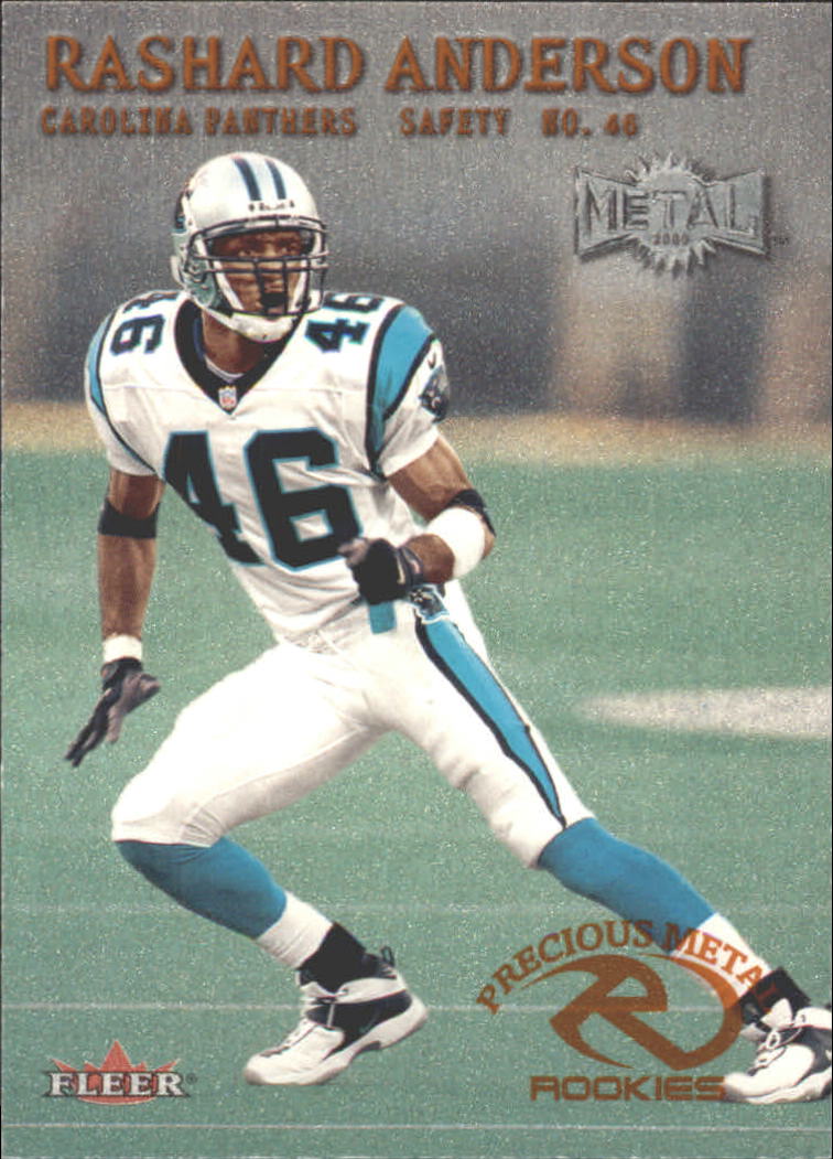 2000 Metal Football Card #203 Quinton Spotwood Rookie Miami Dolphins