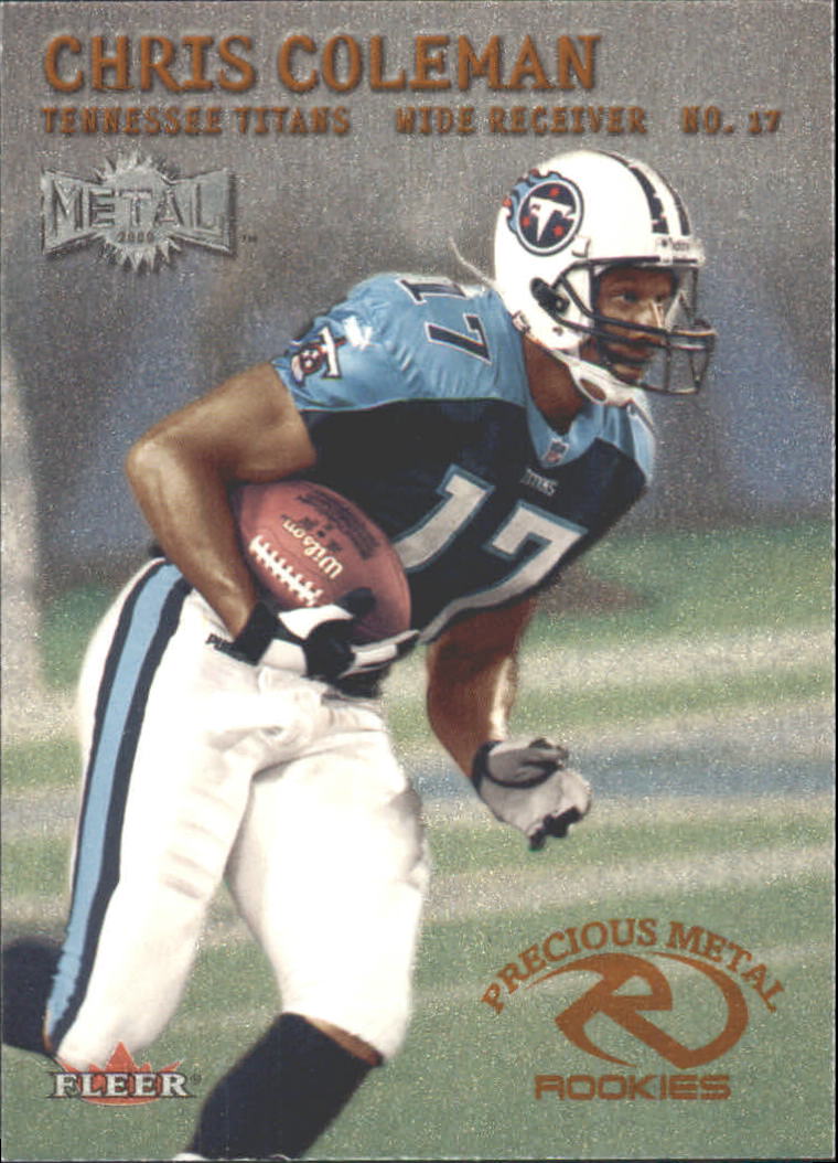 2000 Metal (Fleer) Football "Main Set" Cards - Picture 70 of 118