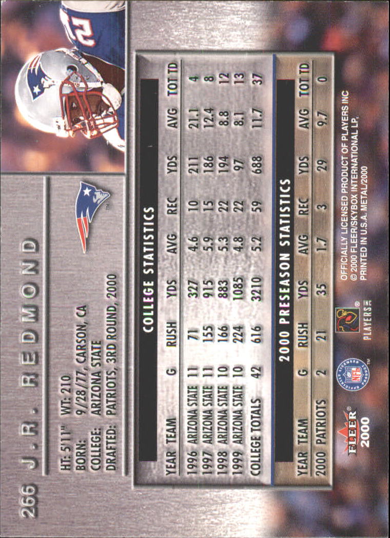 2000 Metal (Fleer) Football "Main Set" Cards - Picture 81 of 118