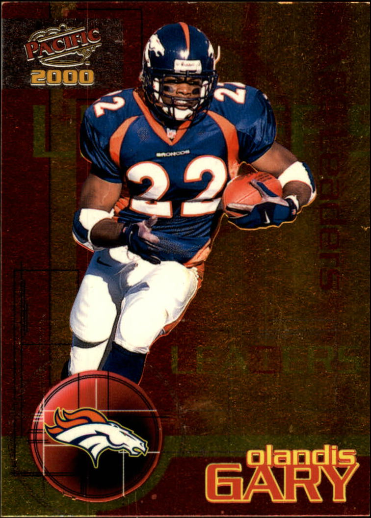 2000 Fleer Mystique Olandis Gary #65 Denver Broncos