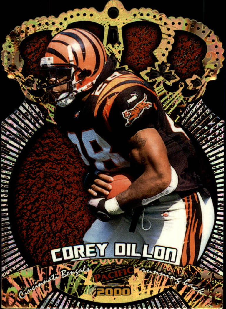 2000 Pacific Gold Crown Die Cuts #3 Corey Dillon