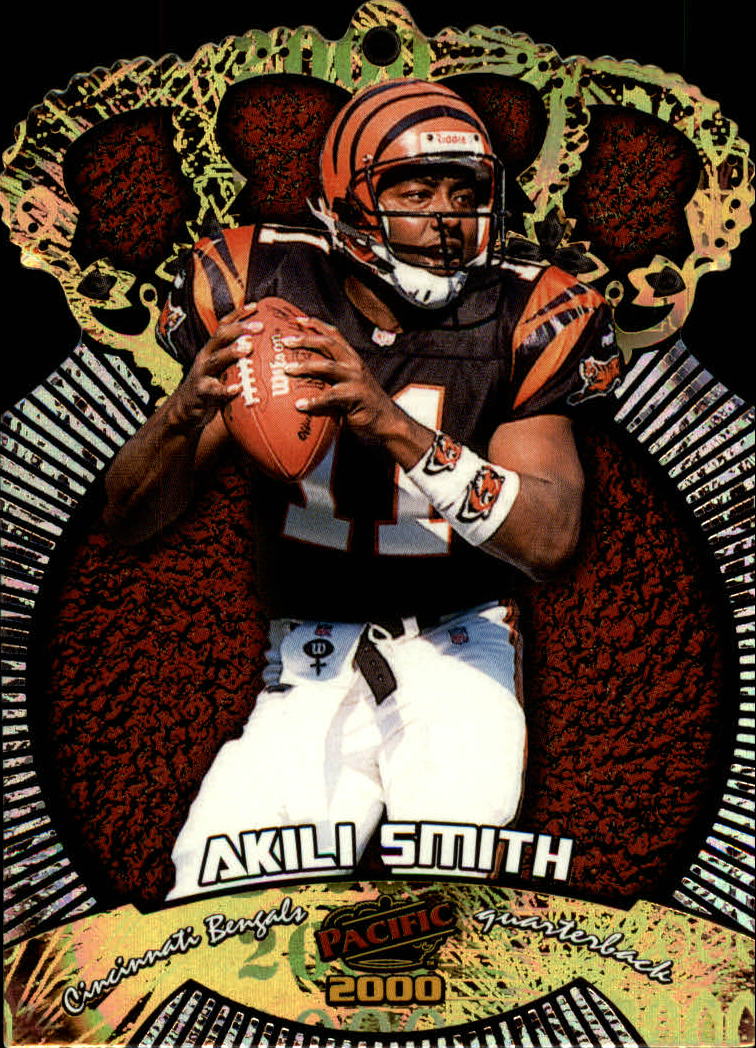 2000 Pacific Gold Crown Die Cuts #4 Akili Smith